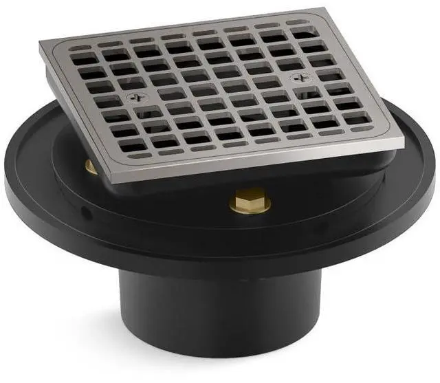 Main image of K- 22673-TT SQUARE DESIGN TILE-IN SHOWER DRAIN, Vibrant Titanium