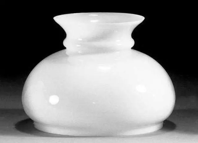 Alt view image 4 of 5 - Opal White Plain Style Student Shade