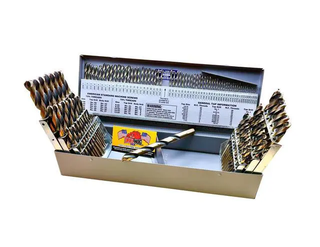 Alt view image 3 of 3 - 115 Pc Drill Bit Set Letter Number Wire Gauge Hi-Molybdenum M7