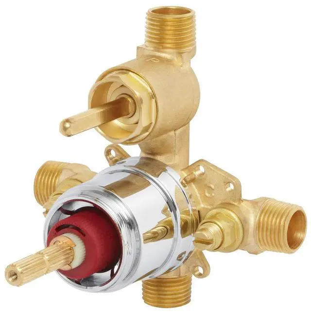 Main image of Sentinel Mark II CPV-PB-DV Pressure Balanced Diverter Shower Valve, Rough Brass