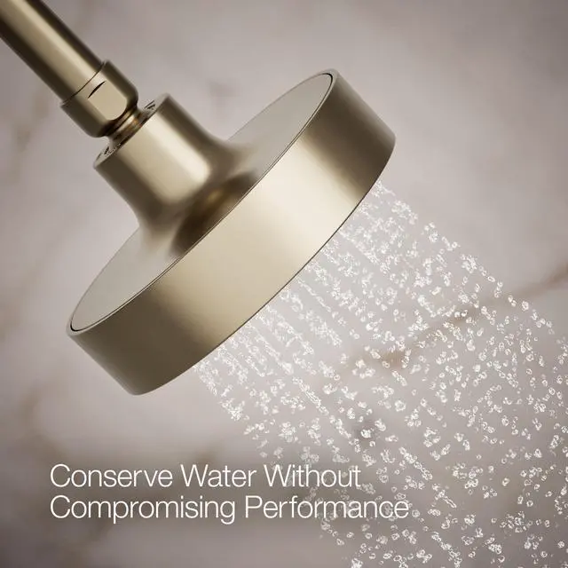 Alt view image 4 of 6 - 965-AK-BV Purist® Single-function showerhead, 2.5 gpm, Vibrant Brushed Bronze