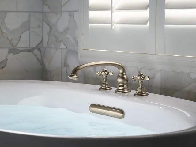 Alt view image 3 of 3 - K-7271-BV Clearflo 1 1/2" Slotted Overflow Bath Drain, Matte Black