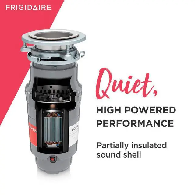 Alt view image 3 of 4 - 1/3 HP Direct Wire Garbage Disposal for Kitchen Sinks | FF03DISPD1