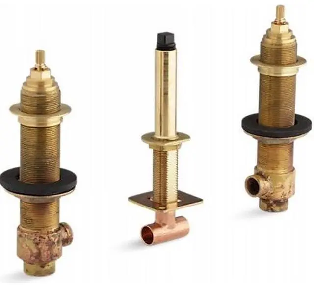 Main image of K-301-K-NA 3/4-Inch Ceramic High-Flow Valve System, Use with Bath or Deck-Mount Faucets, Durable Brass