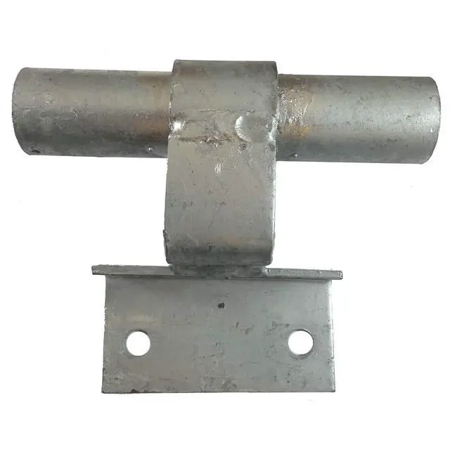 Alt view image 4 of 6 - 6" CHAIN LINK WALL MOUNTED ROLLING GATE HARDWARE KIT: (Chain Link Fence Gate Parts) (6" Rut Runner, 2 Track Wheels, 6 Wall Mounted Track Brackets, 1 Rolo Latch)