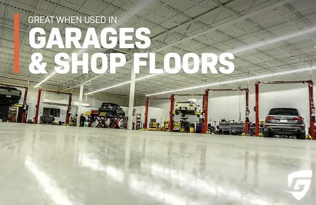 Alt view image 2 of 6 - Epoxy Max 100-3 Gallon Kit -100% Solids Epoxy Floor Kit: Epoxy Resin Coating for Garage Floors and Warehouse Floors - Covers up to 150-450 Square Feet