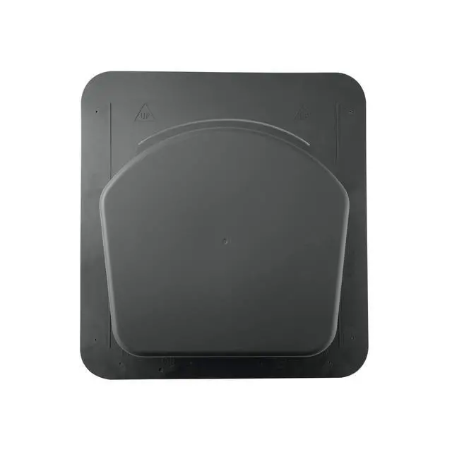 Alt view image 2 of 4 - Lower Roof Intake Vent, 50 sq. in. (Gray) Package of 6