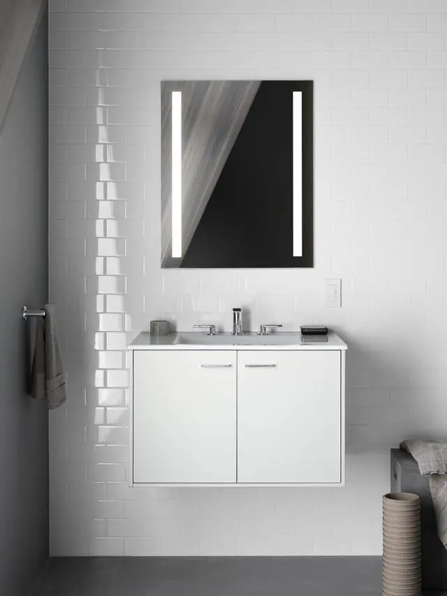 Alt view image 2 of 2 - K-73145-BL Composed Towel Arm, Matte Black
