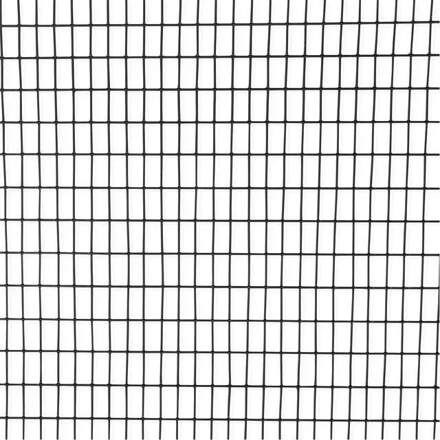 Alt view image 6 of 6 - 16 Gauge Black Vinyl Coated Welded Wire Mesh Size 0.5 inch by 1 inch (3 ft. x 50 ft.)