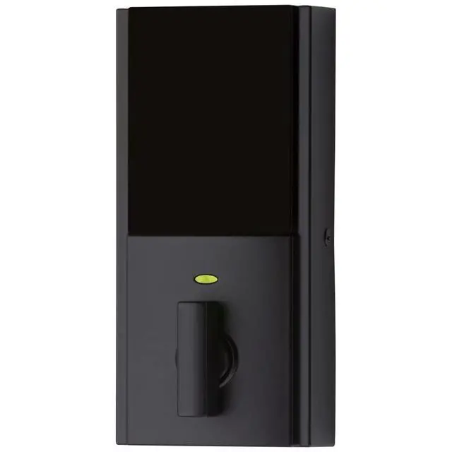 Alt view image 5 of 6 - 914 Contemporary Keypad SmartCode Electronic Deadbolt Smart Lock featuring SmartKey Security and ZigBee 3.0 Technology in Matte Black