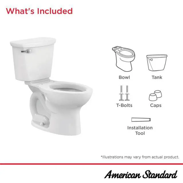 Alt view image 4 of 6 - 215CA104.020 Cadet PRO Two-Piece Toilet, Elongated Front, Standard Height, White, 1.28 gpf