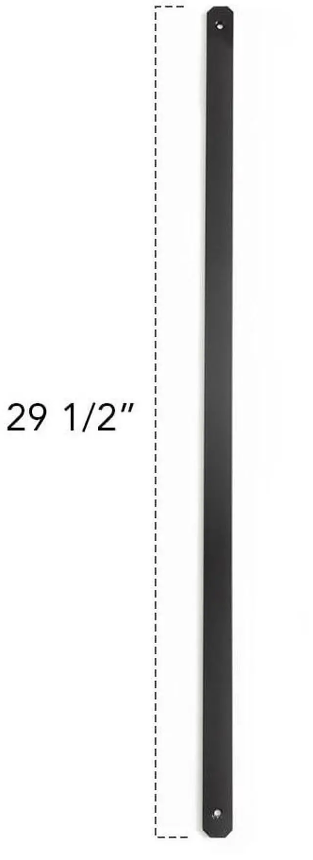 Alt view image 5 of 6 - Deckorators 29-1/2 in. Black Aluminum Traditional Baluster (75-Pack)