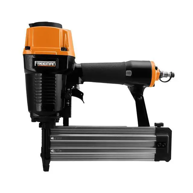 Alt view image 5 of 5 - PCTN64 Pneumatic 14-Gauge Concrete T Nailer, 5/8"2-1/2" Nails, Heavy Duty Concrete & Steel Nail Gun for Plywood, Decking, Furring, Fencing, Subflooring, Siding, and Soffits