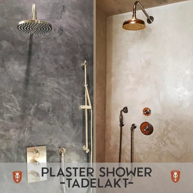 Alt view image 5 of 5 - Lime Plaster & Paint | Marmorino Plaster (Fine Sand Finish) | Made from Natural Lime and Powdered Marble |color: Natural White #1 | size: 5 Gallon Wet Mix