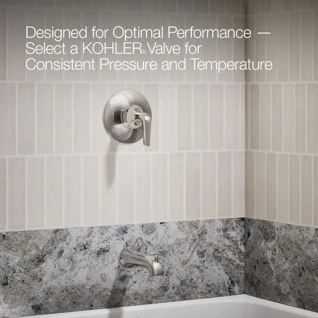 Alt view image 5 of 6 - K-TS22026-4-BN - Tub and Shower Faucet