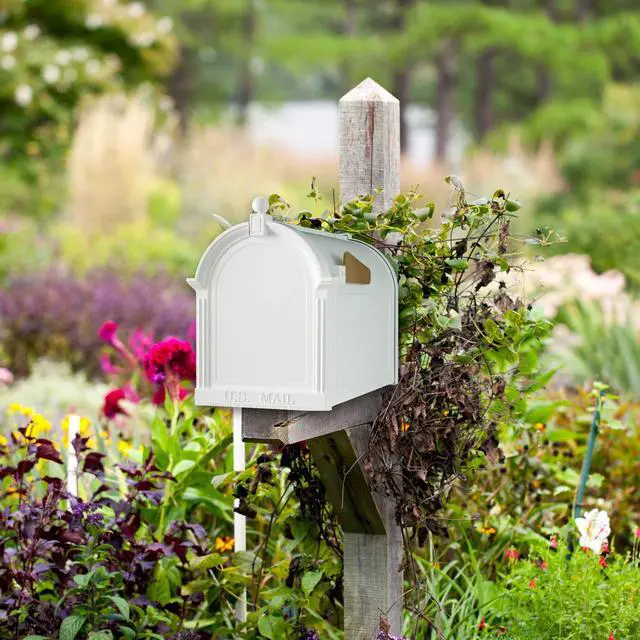 Alt view image 2 of 3 - Products Capital Aluminum Mailbox 20" L x 13" H