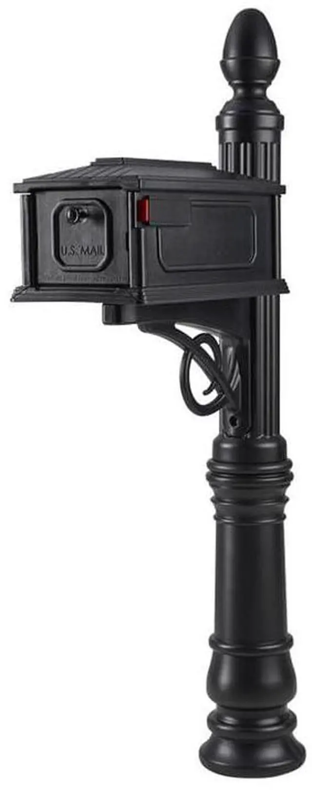 Main image of Stratford Plastic Mailbox and Post Combo