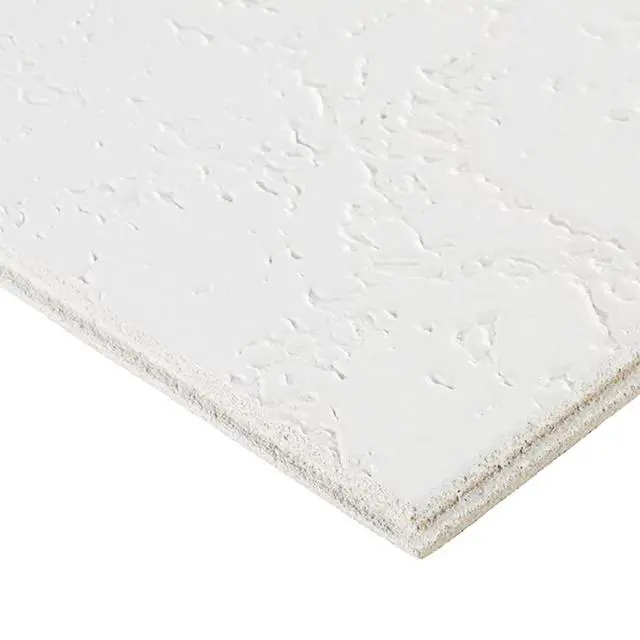Alt view image 2 of 4 - Ceiling Tiles; 1x1 Ceiling Tiles - 40 pc White; Acoustic Ceilings for Suspended Grid; Grenoble 258