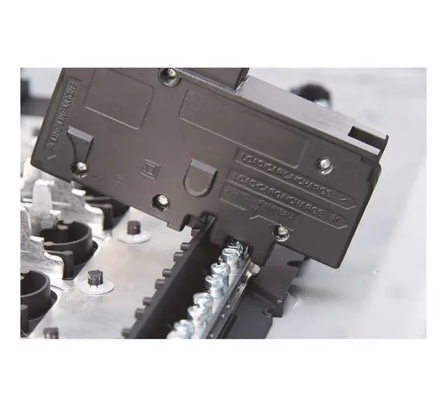 Alt view image 2 of 6 - Square D HomeLine 100 amps 120/240 Volt 20 Space 40 Circuits Combination Mount Main Breaker Load Center