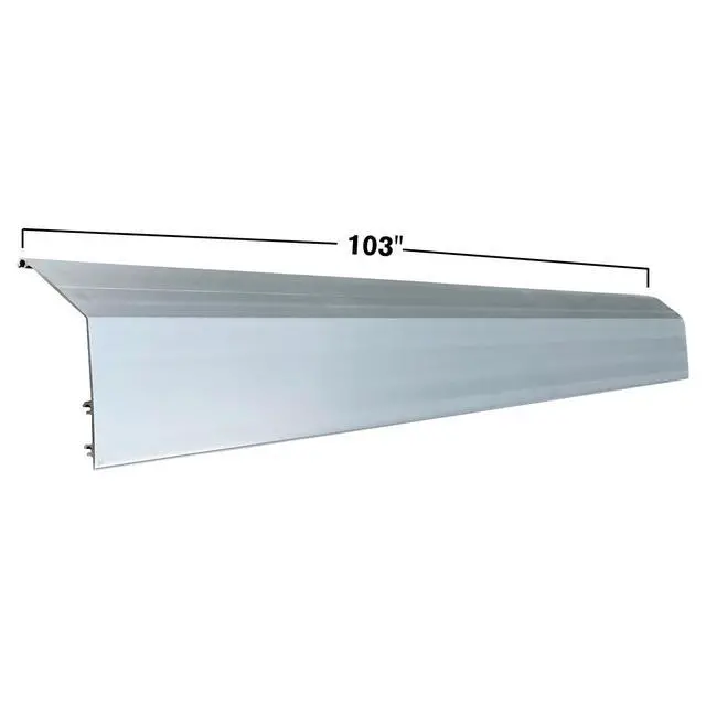 Alt view image 3 of 5 - Wind Deflector for Dump Truck Tarp Systems with Mounting Hardware (103" Wide)