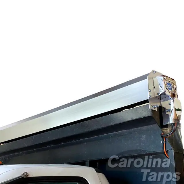 Alt view image 5 of 5 - Wind Deflector for Dump Truck Tarp Systems with Mounting Hardware (103" Wide)