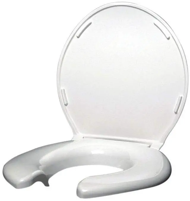 Main image of Big John Open Front with Cover Toilet Seat
