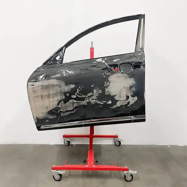 Alt view image 6 of 6 - LAUCO Multifunction Paint Stand, Automotive Paint Stand, Body Panel Stand, Door Stands for Painting, Paint Stands Auto Body, Fender Stand, Hood Stand, Auto Body Repair Tools Adjustable Paint Stand