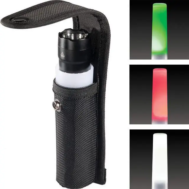 Alt view image 2 of 6 - Presents Rechargeable 7600 LED Flashlight Combo Kit. Comes with Wand & Holster