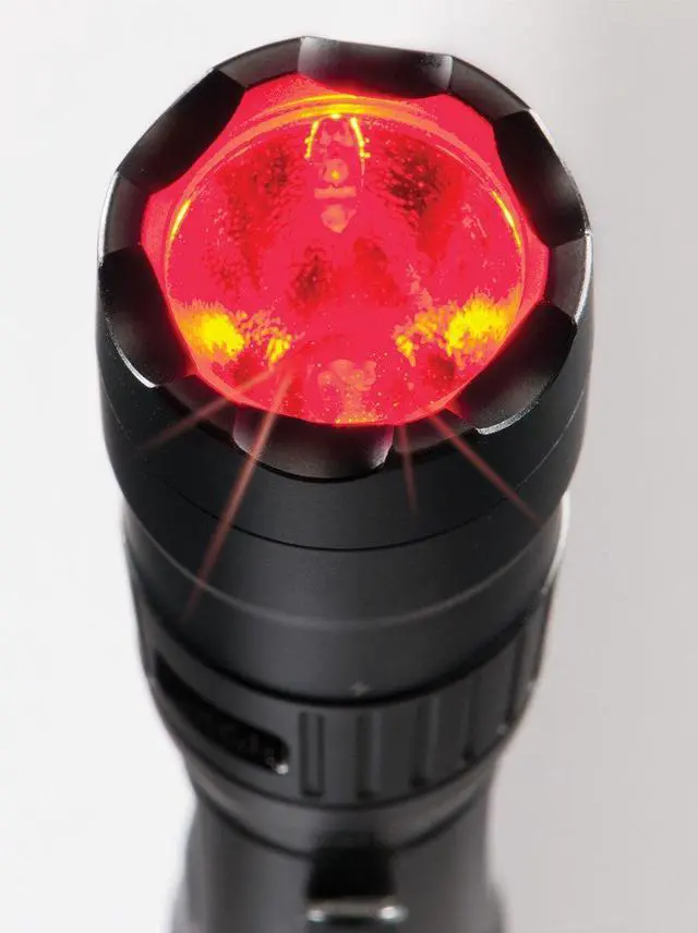 Alt view image 4 of 6 - Presents Rechargeable 7600 LED Flashlight Combo Kit. Comes with Wand & Holster