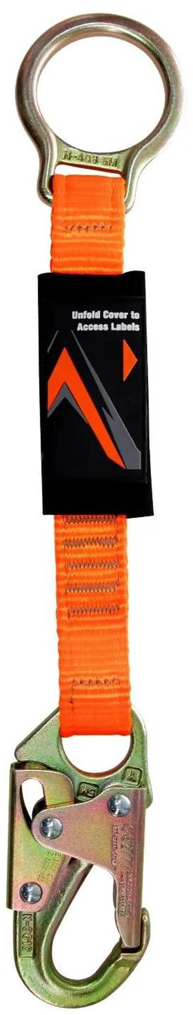 Alt view image 2 of 6 - 18 D-Ring Extender with Snap Hook for Fall Protection and Roofing, OSHA/ANSI Compliant (8)