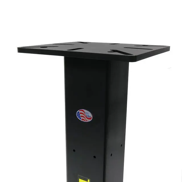 Alt view image 2 of 6 - Versa-Mount Heavy-Duty Vise and Grinder Floor Pedestal, Made in the USA