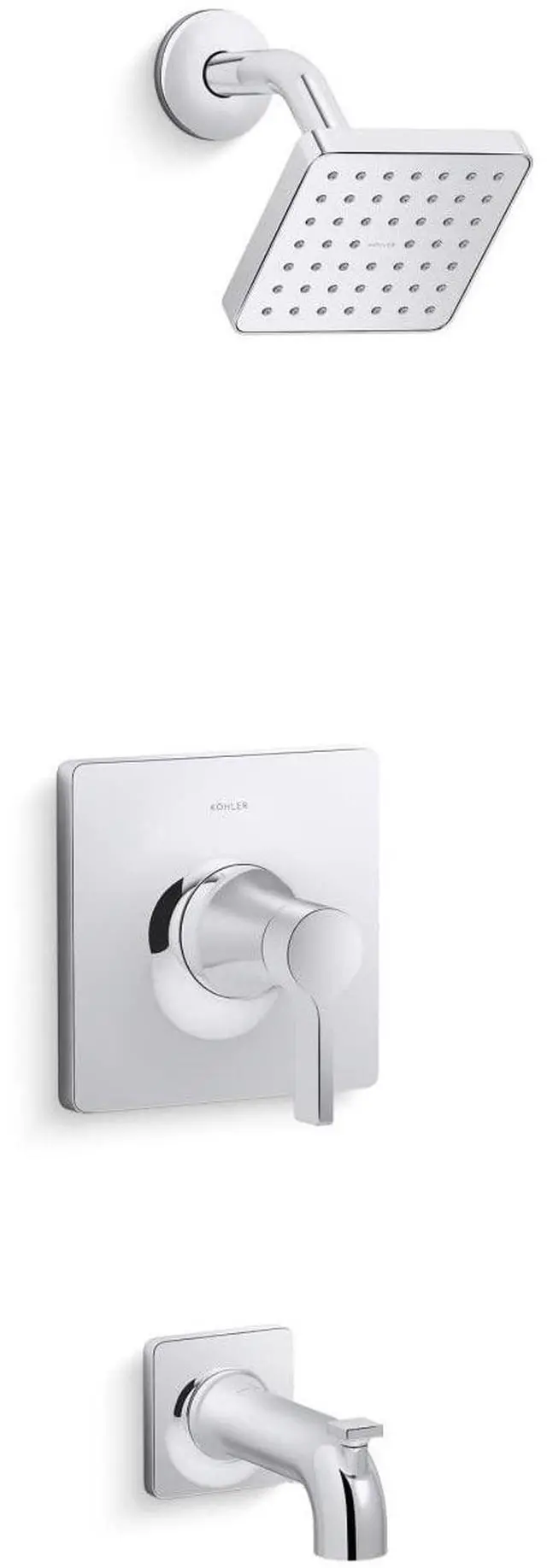 Main image of TS28127-4G-CP Venza Rite-Temp Bath and Shower Trim Kit, Bath / Shower Faucet Set, 1.75 GPM, Polished Chrome