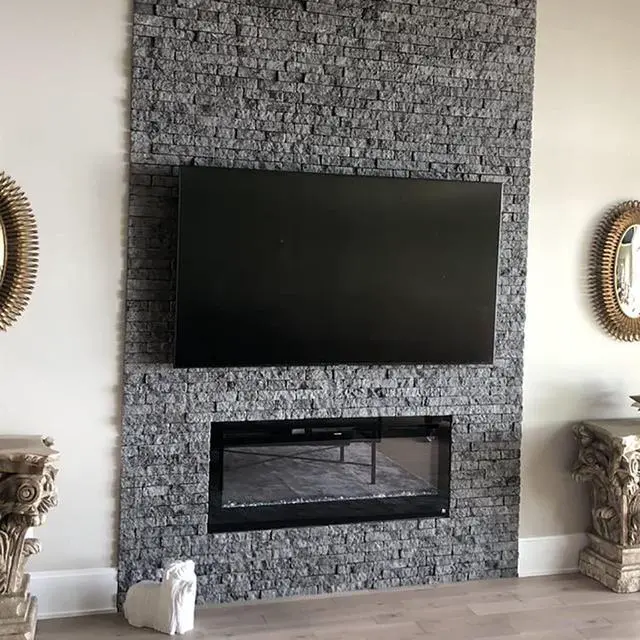 Alt view image 6 of 6 - Evolve Stone District View PS Fire Rated Flat Stone Veneer (14.25 sq. ft.)