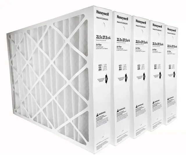 Main image of FC100A1045 Pleated Air Filter 21.5" x 27.5" x 4" MERV 11 - 5 Pack