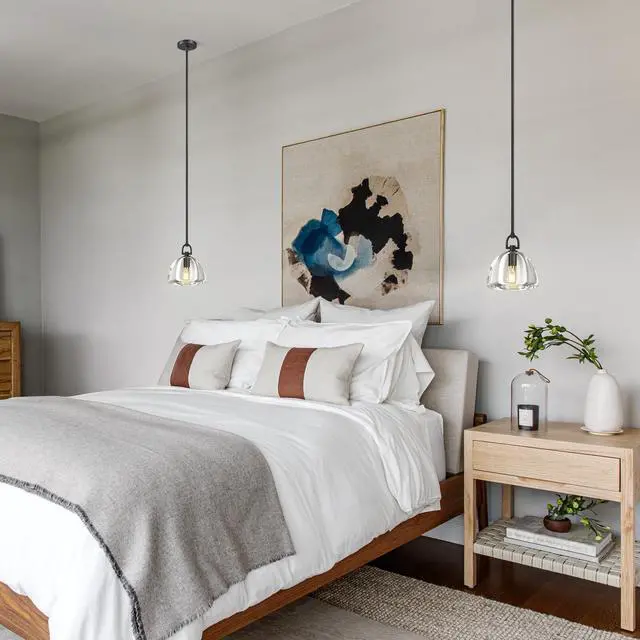 Alt view image 6 of 6 - Botanist Crystal Dome Black Pendant Light,7" Crystal Modern Black Pendant Lights Kitchen Island, Hanging Crystals Dome Pendant, Farmhouse Kitchen Pendant Lighting Over Island,E12 Bulb Included