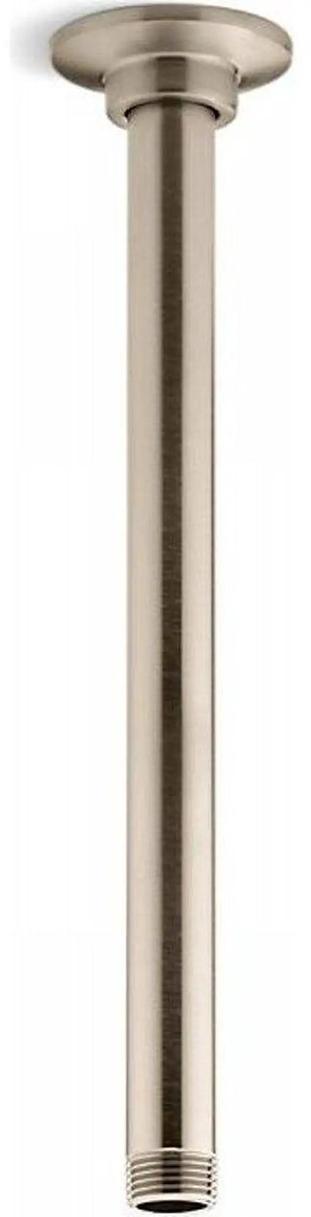 Main image of K-7392-BV Straight Ceiling-Mount Shower Arm & Flange Bronze