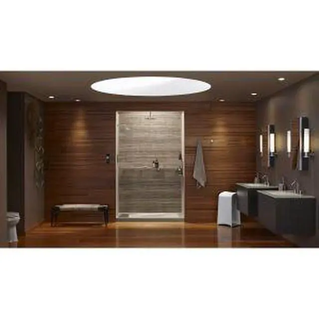 Alt view image 2 of 4 - K-7392-AF 12" Straight Ceiling-Mount Shower Arm & Flange French Gold