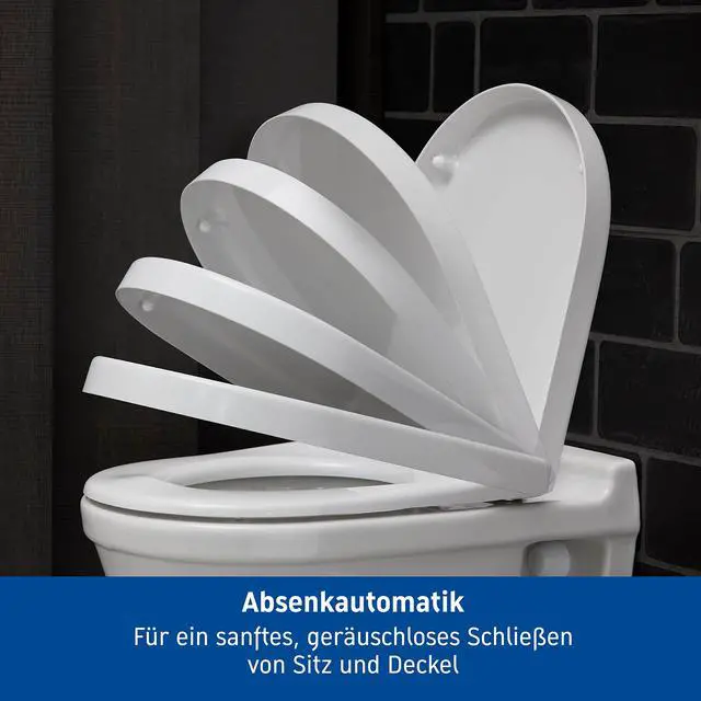 Alt view image 3 of 6 - Starck 3 Toilet seat, White High Gloss, Soft-closing, Stainless Steel Hinges