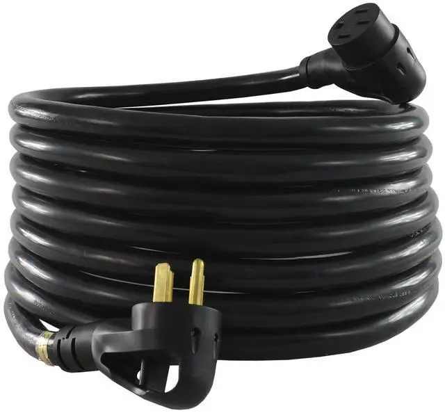 Main image of 15307 50 Amp RV Extension Cord - UL Listed, 50 Feet, Black