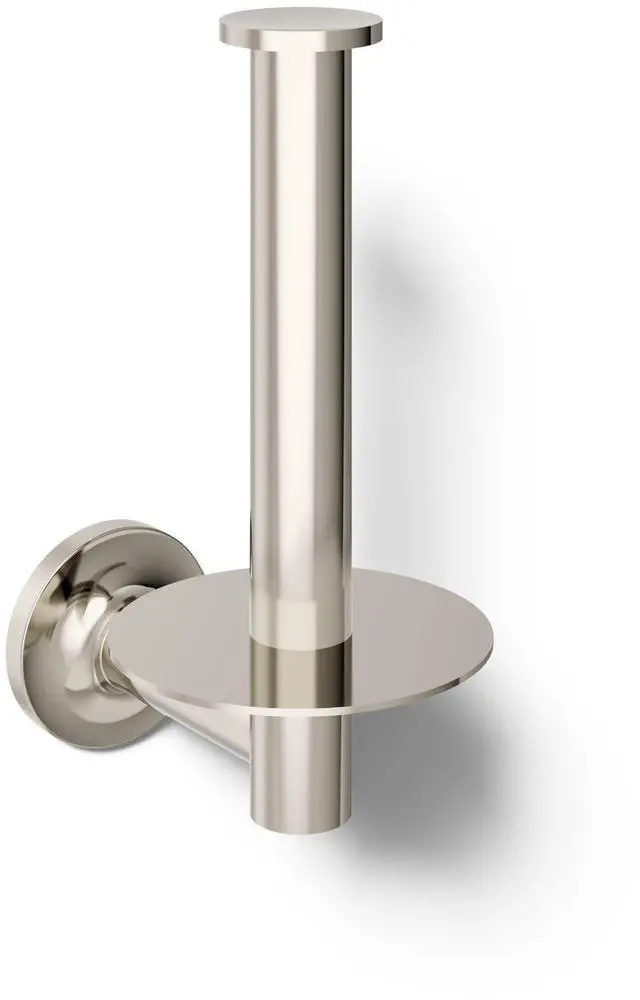 Main image of K-14444-SN Purist Toilet Tissue Holder, Vibrant Polished Nickel