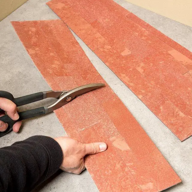 Alt view image 4 of 6 - Peel and Stick Stone Overlay Kitchen Backsplash - Autumn Sandstone (Approx. 15 sq ft Kit) - Easy DIY Tile Backsplash