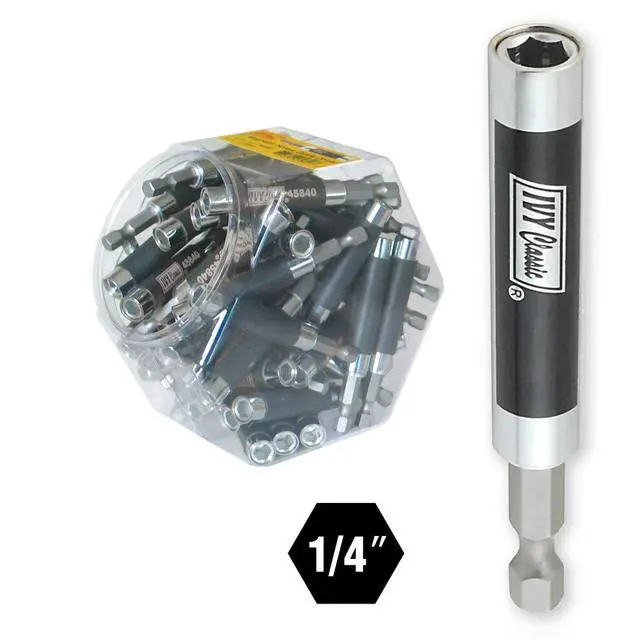 Alt view image 2 of 6 - 45087 3" Magnetic Screw Guide Driver, 50-Pack