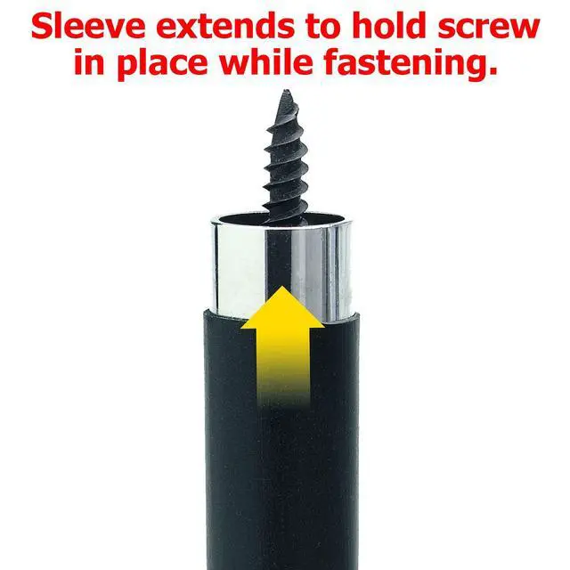 Alt view image 4 of 6 - 45087 3" Magnetic Screw Guide Driver, 50-Pack