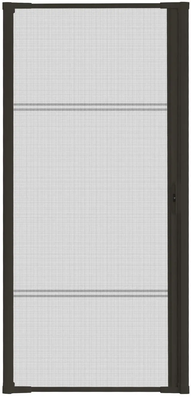 Main image of Guardian Retractable Screen Door Retractable Screen Doors for Single Door Heavy Duty Aluminum Easy Assemble Invisible Screen Door Patio Mosquito Proof (Brown, 36''X80'' (Adjustable Width))