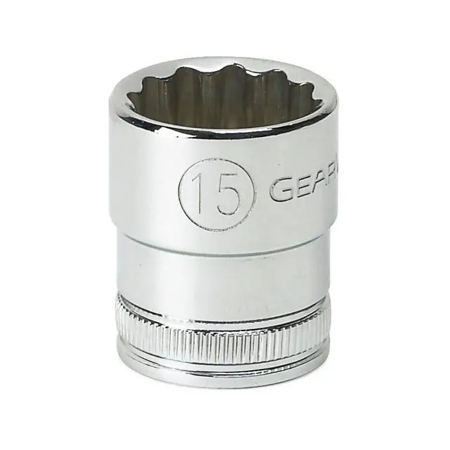 Alt view image 2 of 5 - 57 Pc. 3/8" Drive 12 Pt. Mechanics Tool Set, Standard & Deep, SAE/Metric - 80551