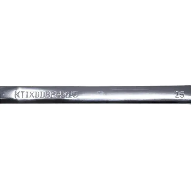 Alt view image 3 of 6 - XDDBM4 2 Piece Metric Reversible Double Box Ratcheting Wrench Set for Garages, Repair Shops, DIY, Universal Spline, 90 Tooth, 180 Degree Flex Head, Raised Box, 21, 22, 24, 25MM