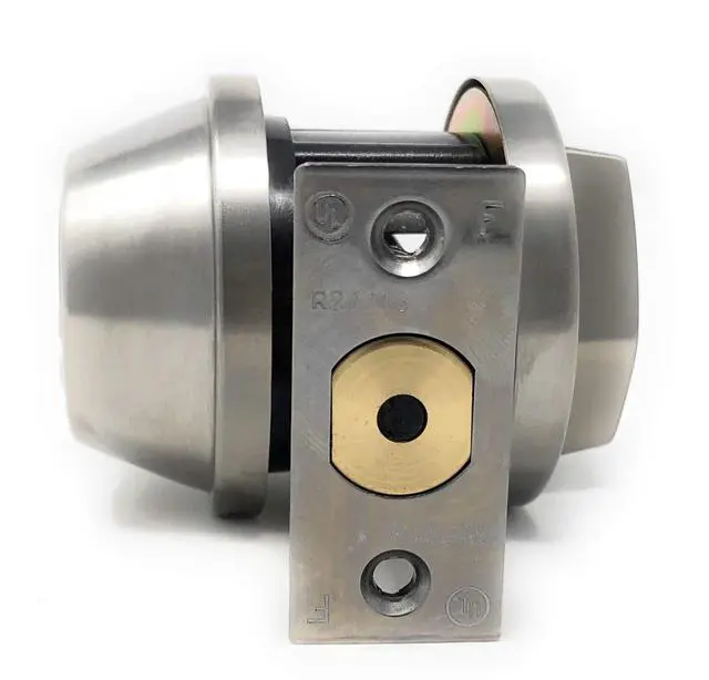 Alt view image 2 of 4 - Cronus High Security Grade 2 Single Cylinder Dead-Bolt w/Thumb Turn 2-3/8 or 2-3/4 Adjustable Backset for Commercial and Residential Metal Or Wood Doors (Stainless Steel)