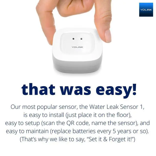Alt view image 4 of 6 - LoRa Smart Water Leak Protection System, Including 1/2" Commercial Grade Smart Motorized Stainless Steel Valve, (3) Water Leak Sensors, Hub: Up to 1/4-Mile Range, IFTTT, Alexa, Home Assistant