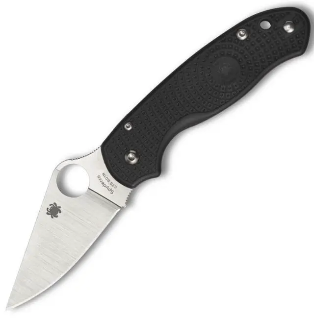 Alt view image 4 of 6 - Para 3 Lightweight Folding Pocket Knife with 2" CTS BD1N Steel Blade and FRN Handle - EDC Knife for Men and Women, Perfect for Hunting, Tactical, Camping, Survival - PlainEdge - C223PBK