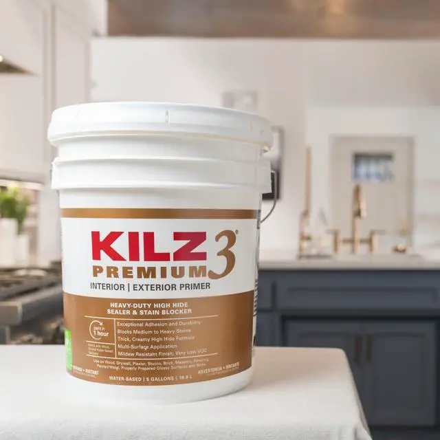 Alt view image 2 of 6 - 3 Premium Primer, Interior/Exterior, 5 Gallon